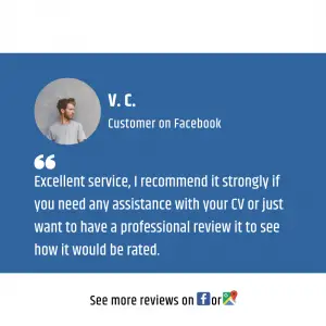 CV Review by PragueReferral - customer review