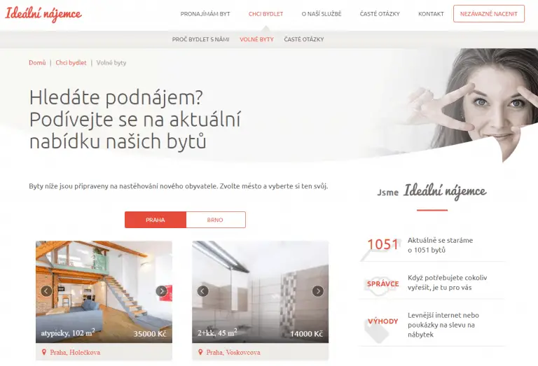 Idealni Najemce - Affordable apartments to rent in Prague​